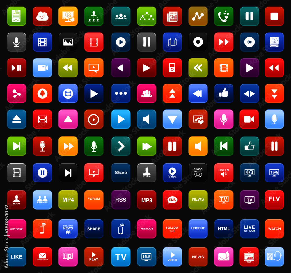 Media Icons Media Icons