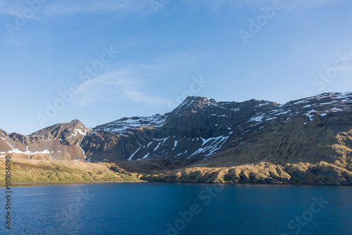 South Georgia Grytviken landscape © Alexey Seafarer