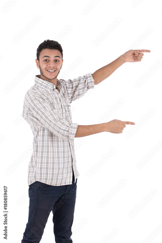 pointing to side pointing to side