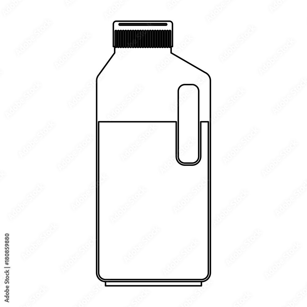 orange juice bottle in monochrome silhouette orange juice bottle in monochrome silhouette