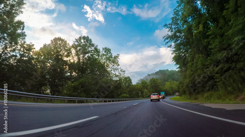 Cross-country road trip photo