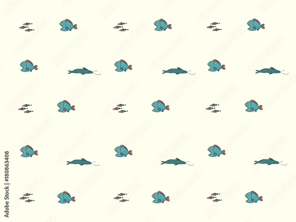 fish pattern background