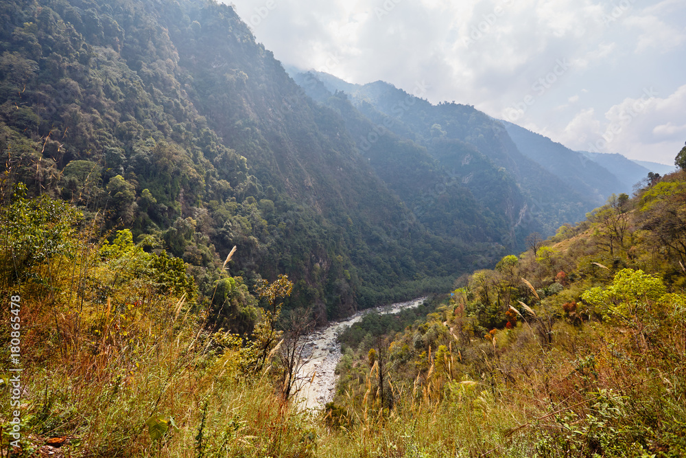 Nepal, March 2017, life in mountain villages
