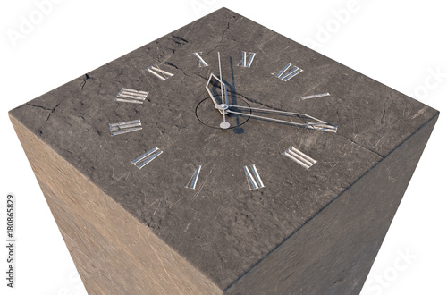 Clock On Stone