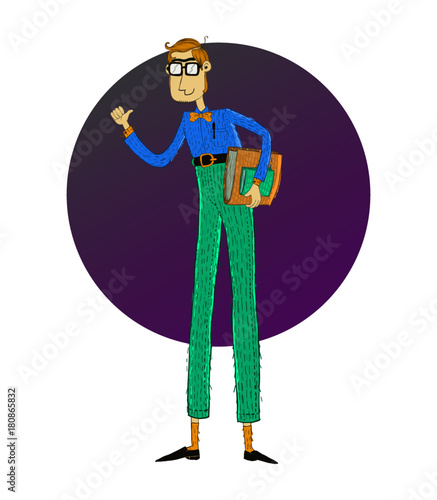 geek person