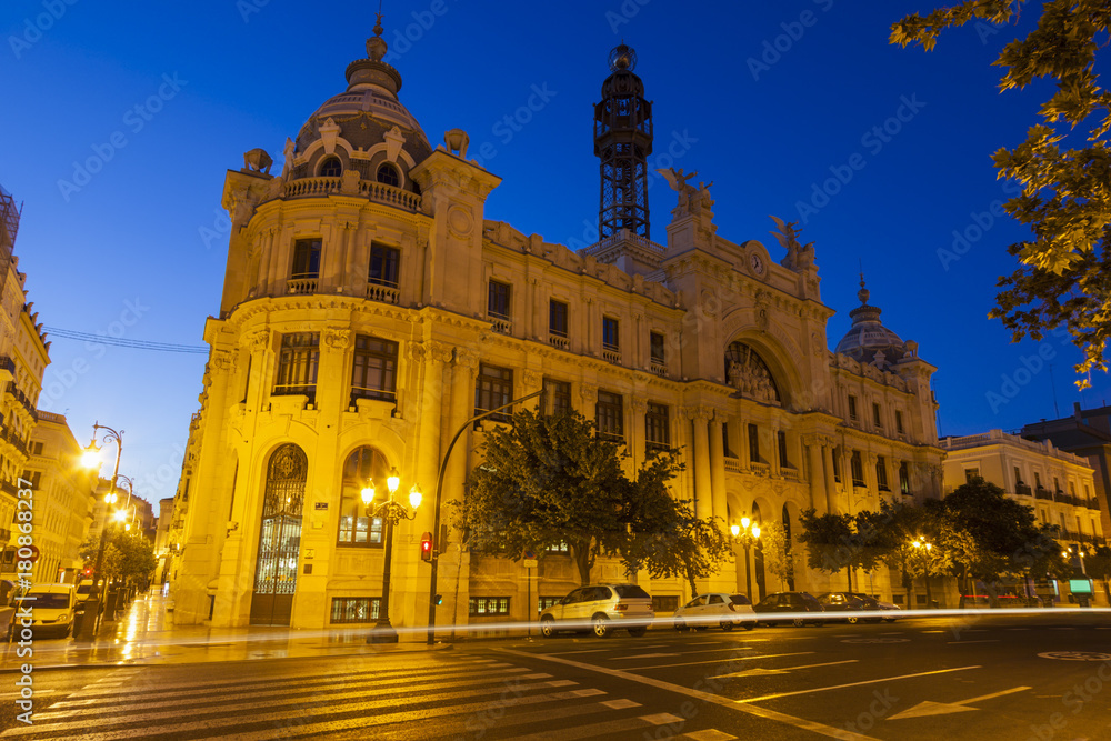 Plaza del Ayuntamiento in Valencia
