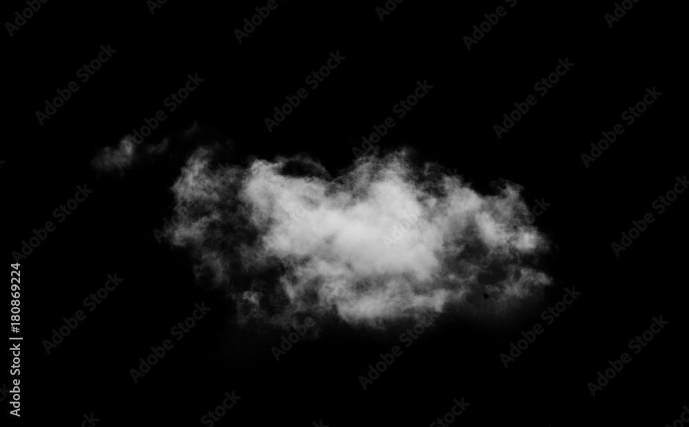 white cloud on black white cloud on black