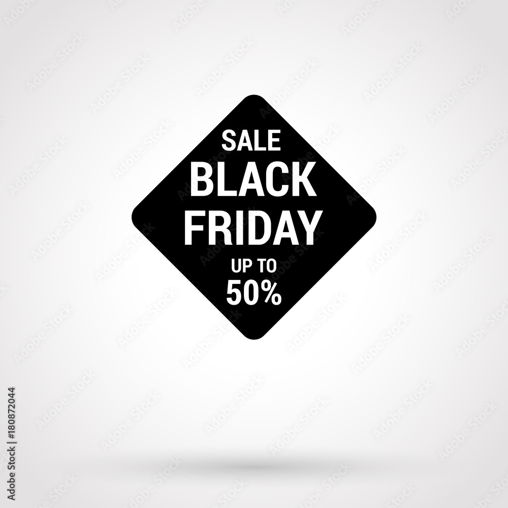 Sale sticker with hand drawn elements in white and black colors on white background. Black Friday. Sale sticker with hand drawn elements in white and black colors on white background. Black Friday.