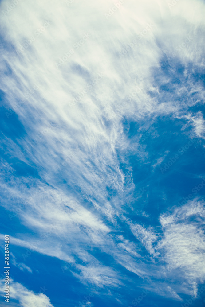 Fototapeta premium blue sky with clouds