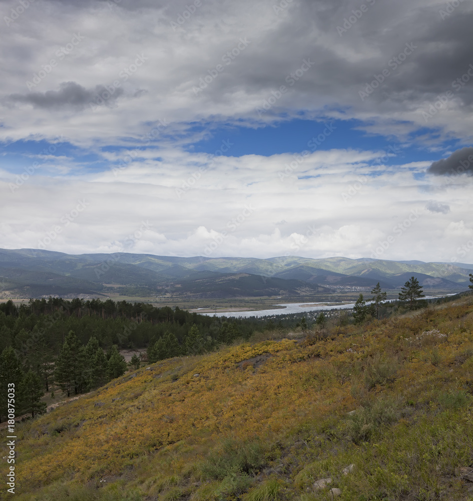 Naklejka premium пейзаж Бурятии