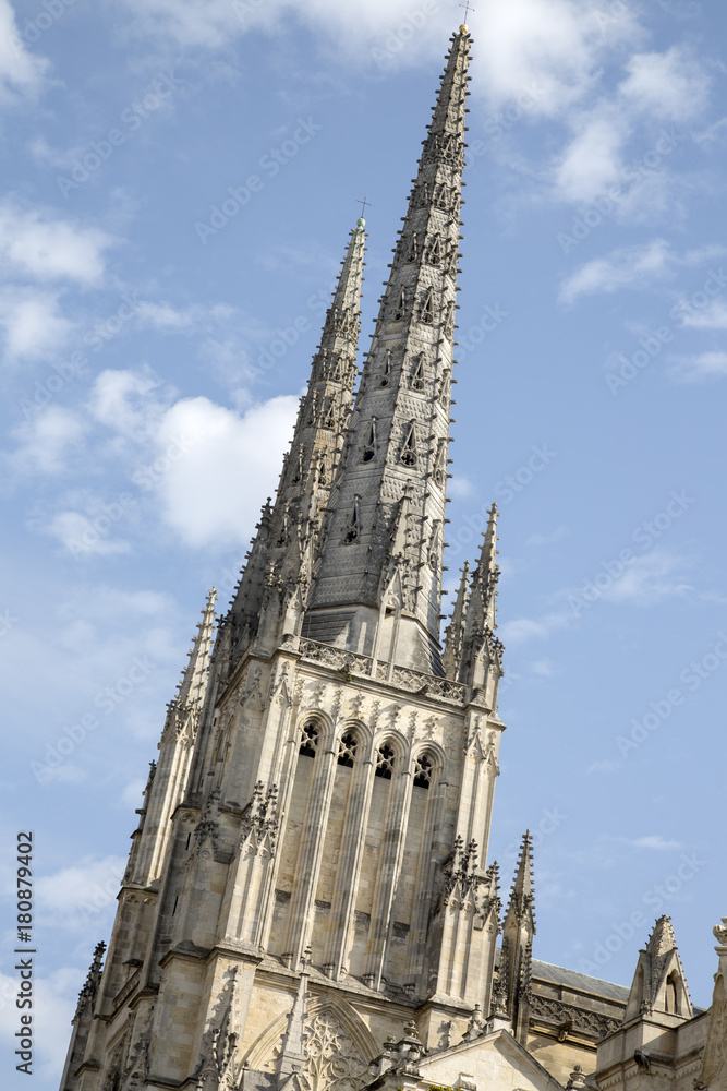 Tower at Cathedral Church, Bordeaux