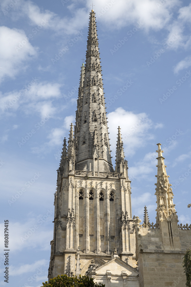 Tower at Cathedral Church, Bordeaux