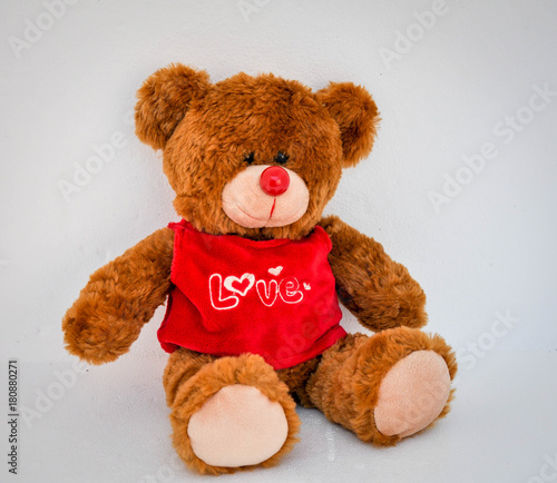 Valentines Day. Teddy Bear Loving cute