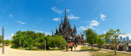 Sanctuary of Truth in Pattaya, Thailand