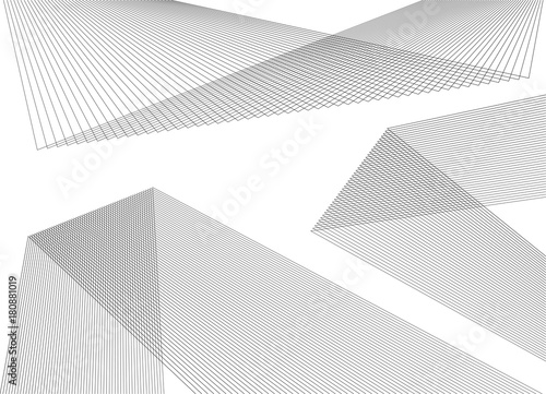 Design element poligonal from many parallel lines34