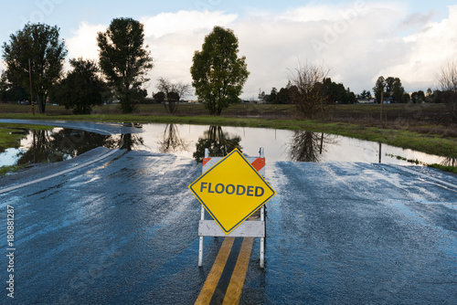 Flooded