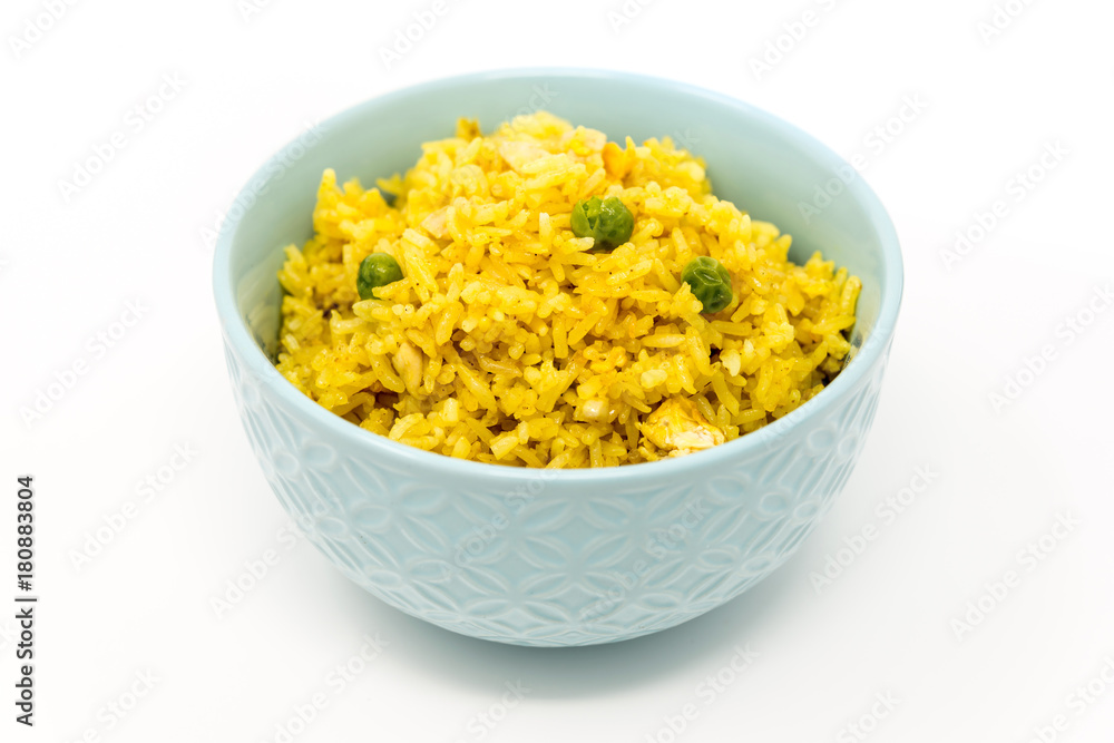 Homemade Chinese fried rice with vegetables Homemade Chinese fried rice with vegetables