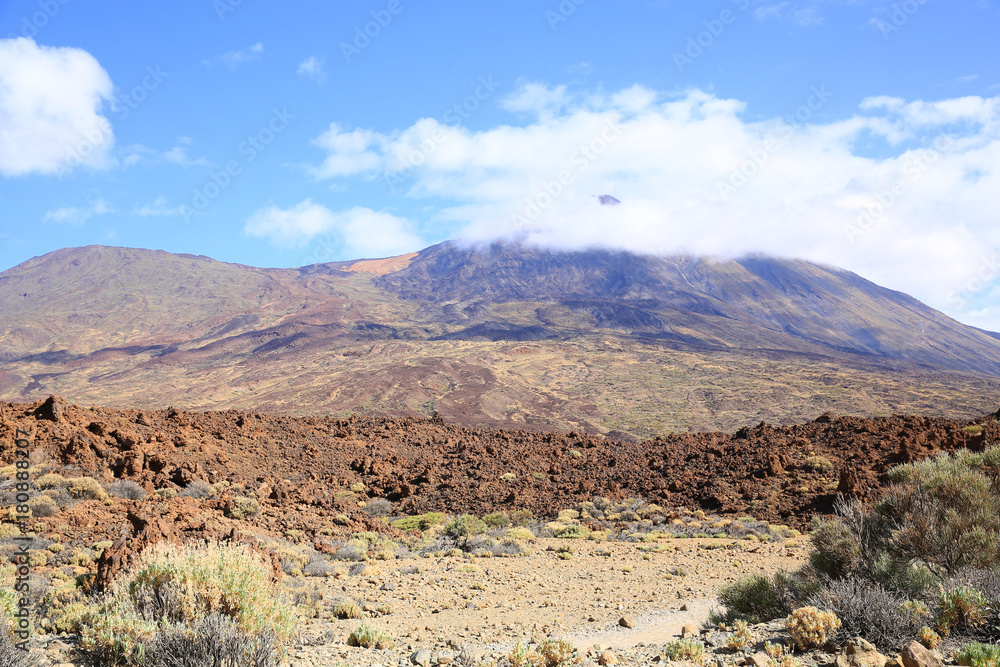 El Teide Volcano on Tenerife Island, Canary Islands, Spain El Teide Volcano on Tenerife Island, Canary Islands, Spain