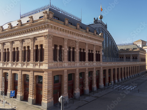 Train station Atocha. Madrid, Spain