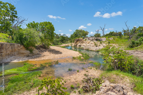 View of Yagrumito river at "Pozo Cristal" (The Crystal Pit), in Aguaro-Guariquito National Park, Guarico state, Venezuela