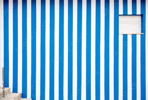 Colorful house facade