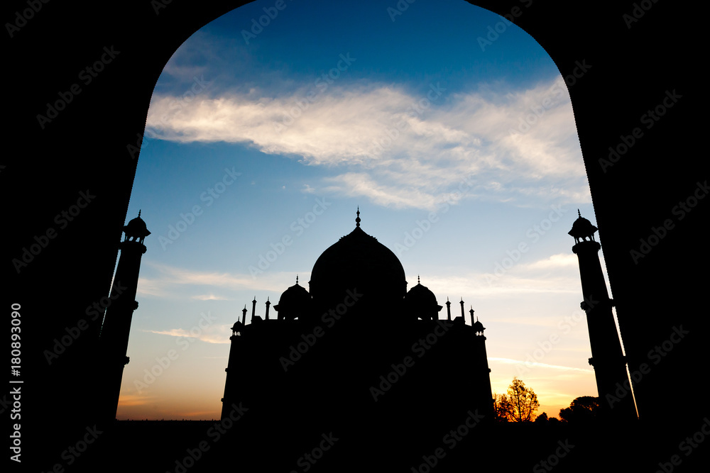 Taj Mahal in Agra,  Indien