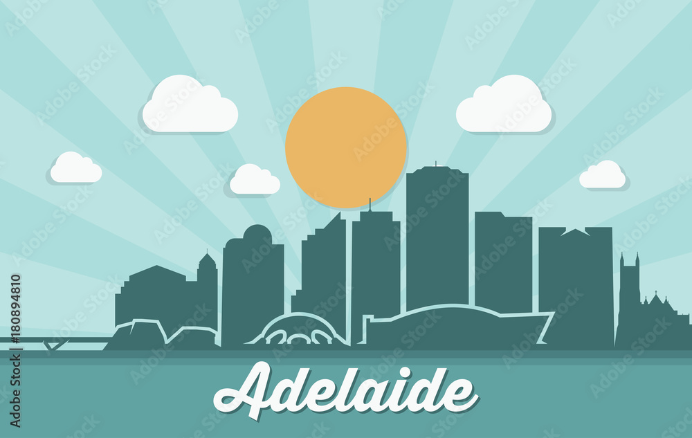 Adelaide skyline - Australia