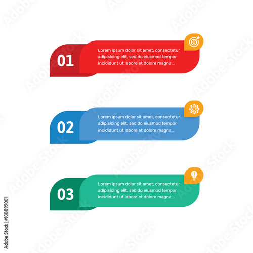 Steps elements for web interface. Infograph vector element. Infographic abstract template.
