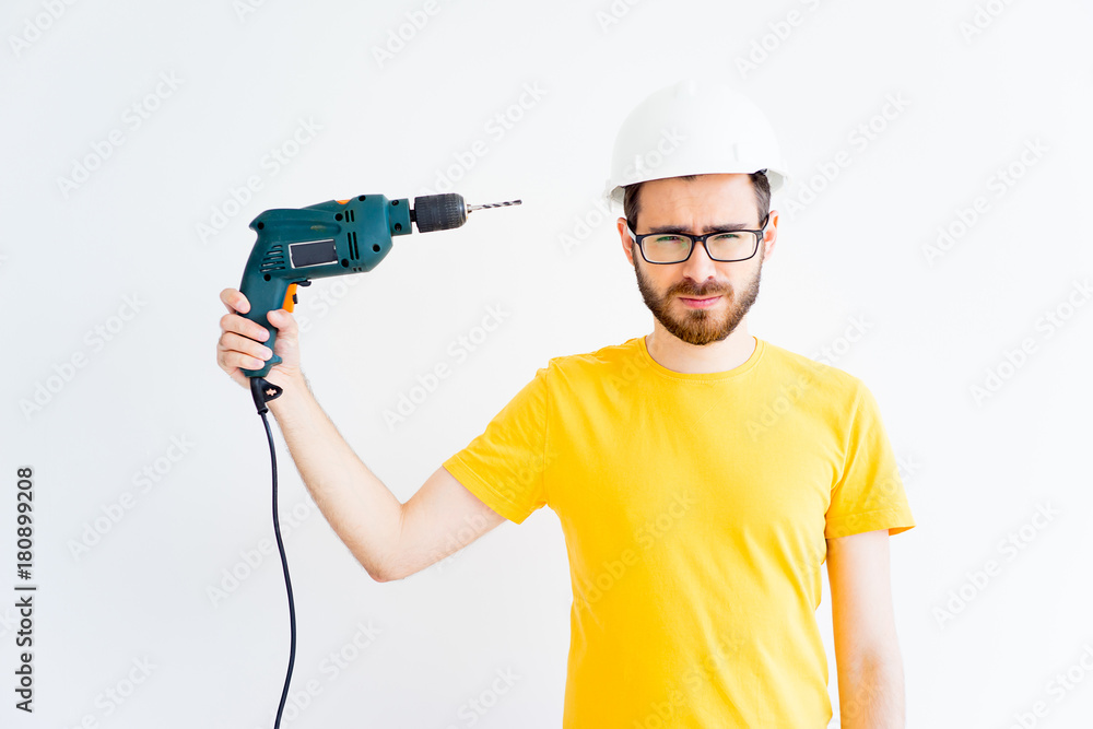 Guy with repair rools Guy with repair rools