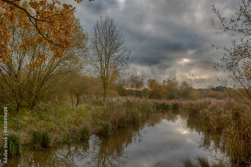 River Oughton, Hitchin, Hertfordshire River Oughton, Hitchin, Hertfordshire