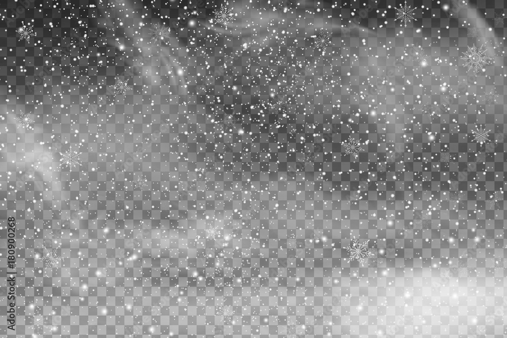 Falling Christmas Shining transparent beautiful snow isolated on transparent background. heavy snowfall, snowflakes in different shapes and forms. White snowflakes flying in the air. Falling Christmas Shining transparent beautiful snow isolated on transparent background. heavy snowfall, snowflakes in different shapes and forms. White snowflakes flying in the air.