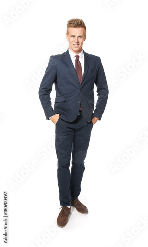 Attractive young manager, i...