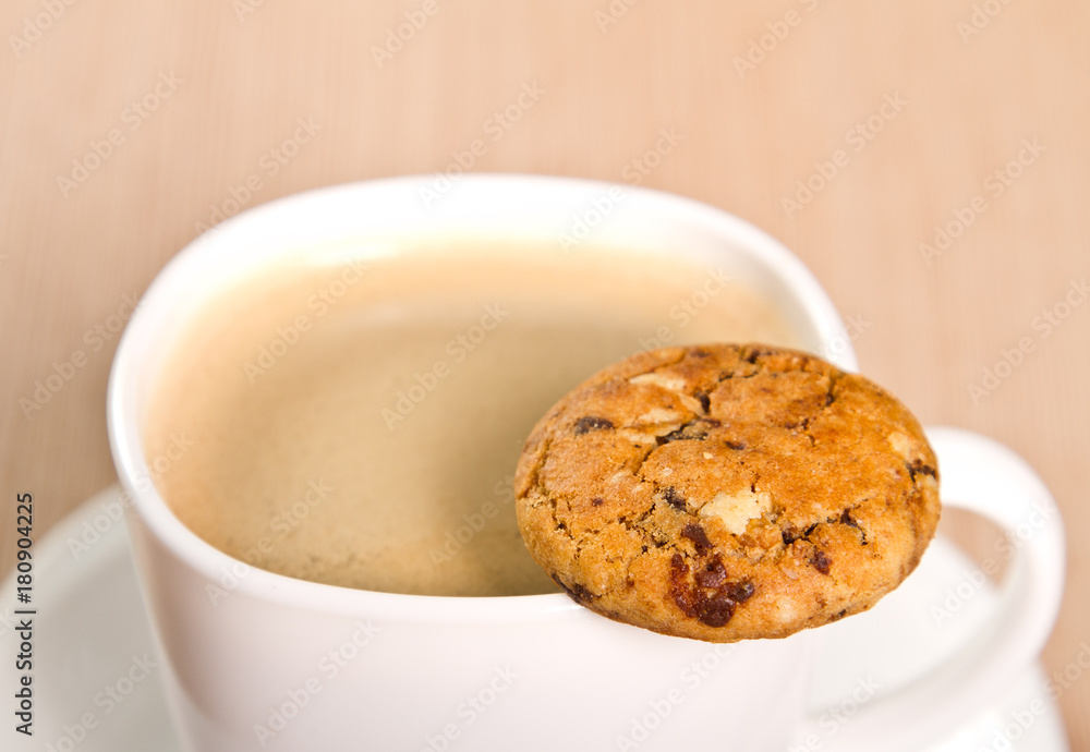Coffee and cookie Coffee and cookie