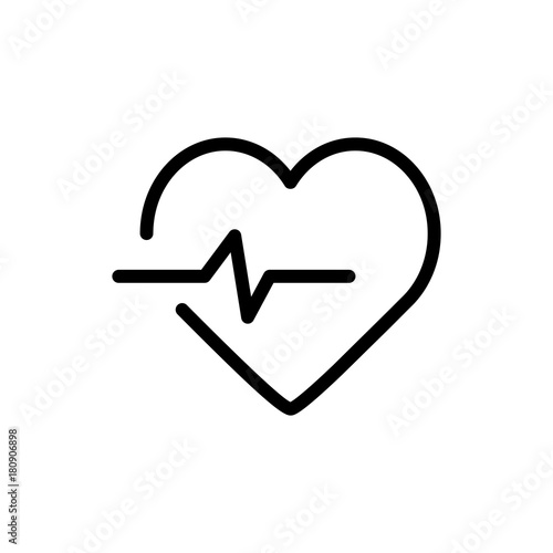 Heart flat icon