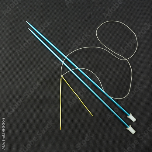Type of needles for knitting.