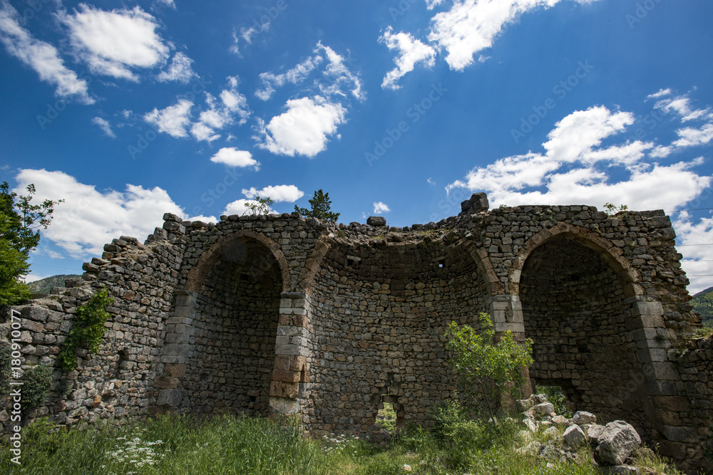 Saimbeyli Castle From Adana in Turkey