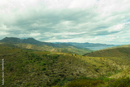 Natural landscape of the Cap de Creus Park, in the province of Gerona