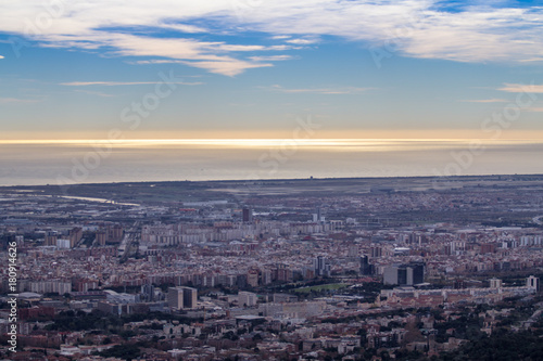 Panorama of Barcelona, Spain © robertdering