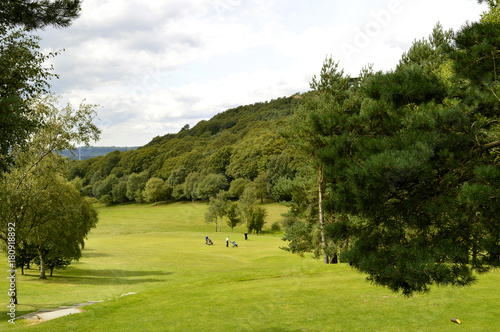 Glossop golf course in Derbyshire