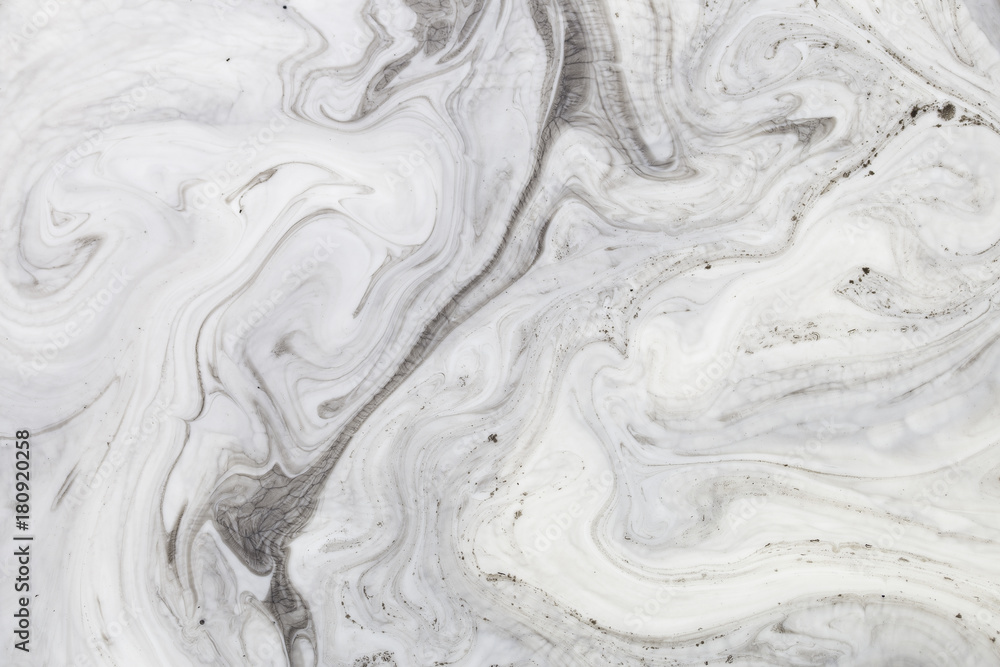 Fototapeta premium Closeup abstract color mixing of acrylic for use as background. Acrylic texture with marble pattern, marbling background