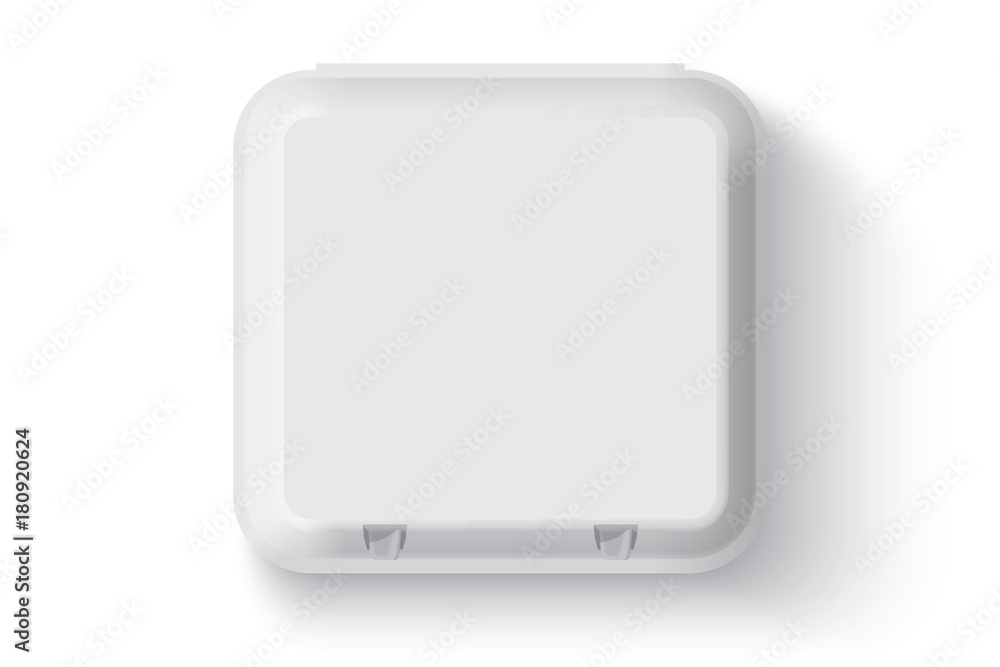 square package mock up vector template square package mock up vector template