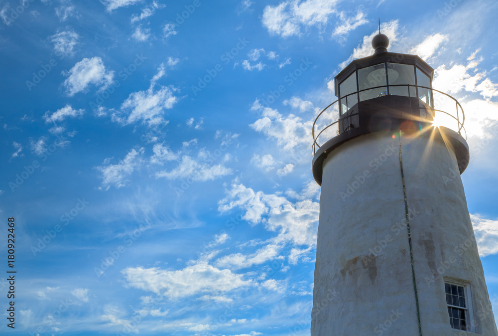Pemaquid Point Lighthouse Starburst