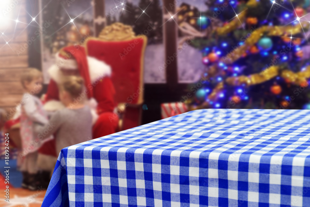 Christmas background table Christmas background table