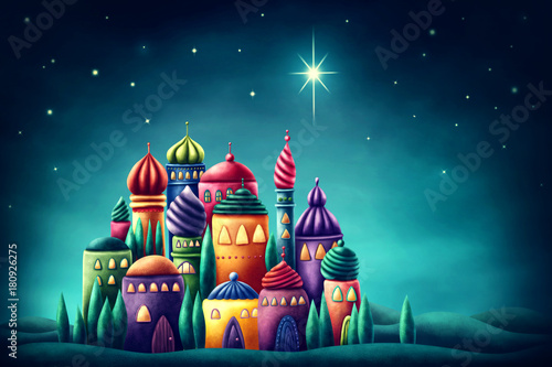 Fototapeta Star of Bethlehem