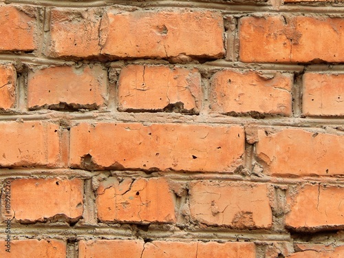 Background brick. Old brick wall.