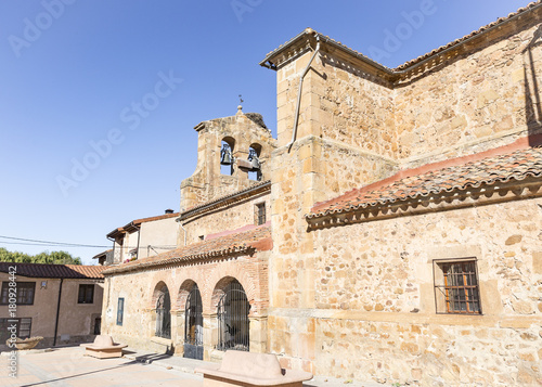 San Juan Bautista parish church in Garray, province of Soria, Spain