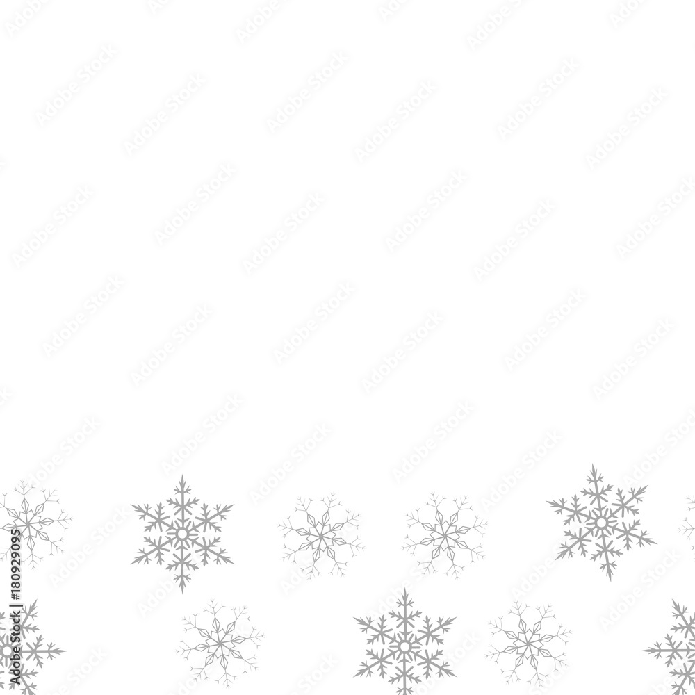 Festive decorative frame made of snowflakes on a white background. For posters, postcards, greeting for Christmas, new year. Festive decorative frame made of snowflakes on a white background. For posters, postcards, greeting for Christmas, new year.