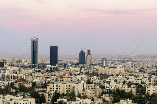 Abdali area the new downtown of Amman - Amman skyline