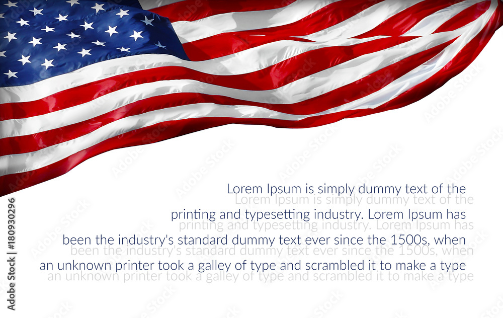 Fototapeta premium American flag - Head of Brand Design