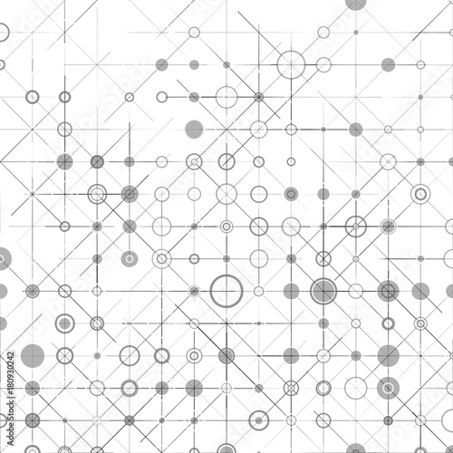 Geometric simple minimalistic background. Triangles dotted pattern. Vector illustration